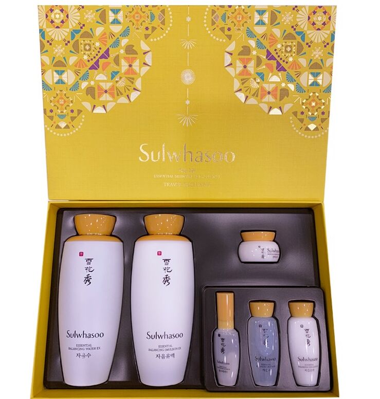 【特卖】雪花秀滋阴套盒 2件套(125ml 125ml) 4小样(水乳15ml*2/精华8
